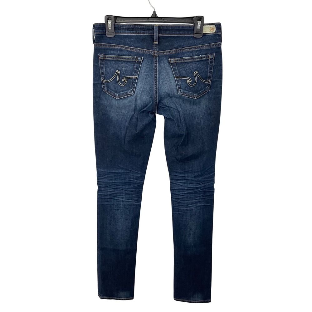 AG Adriano Goldschmied Premiere The Skinny Jeans‎ Dark Wash Stretch Womens 28 - Picture 3 of 8
